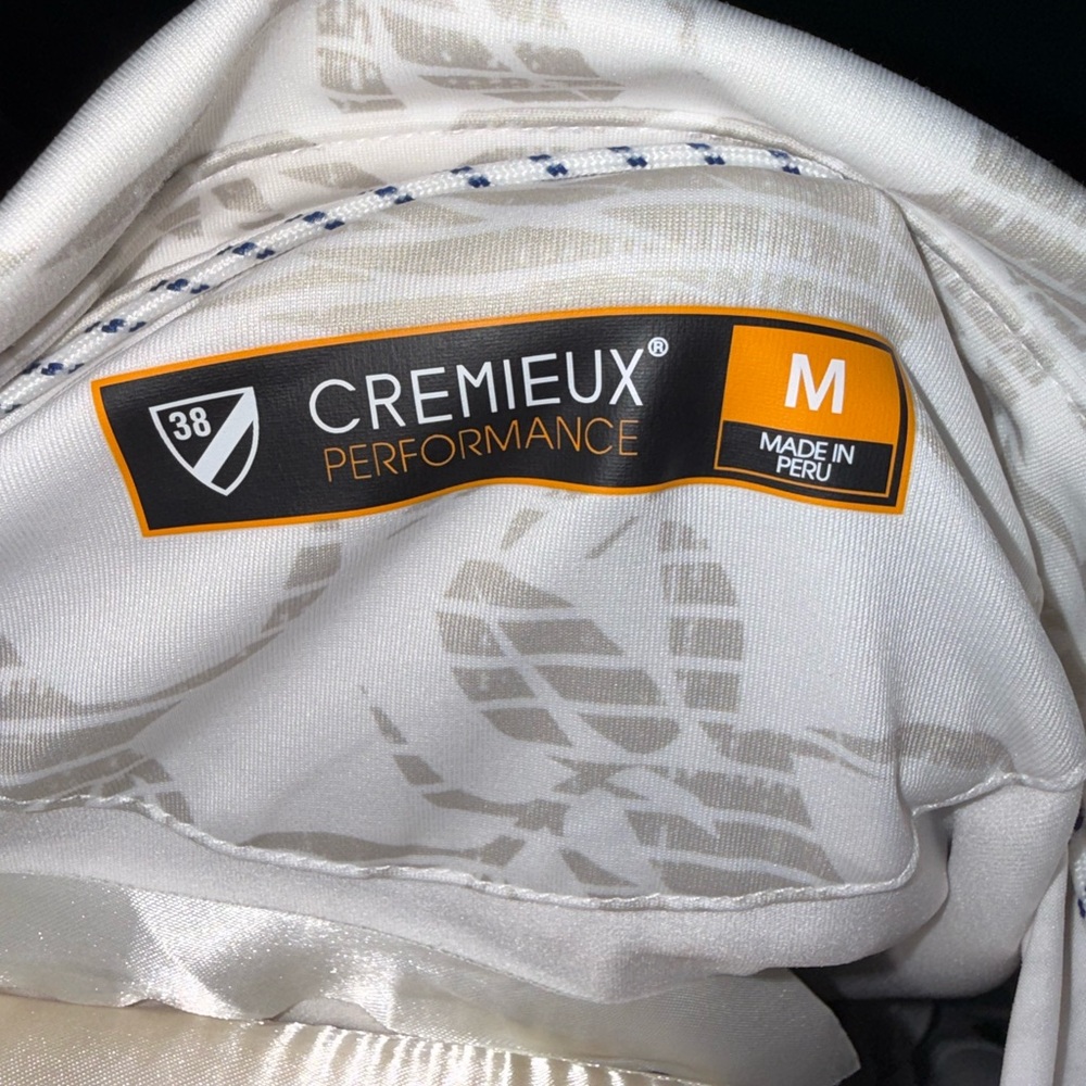 Daniel Cremieux White Patterned Polo Shirt - Picture 4 of 6